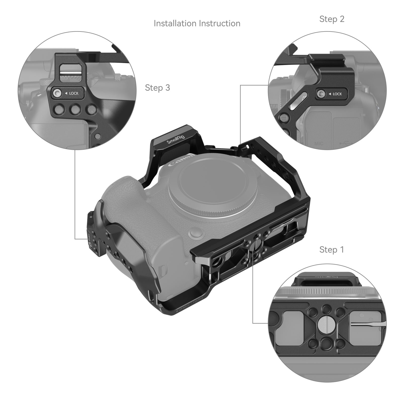 Smallrig Camera Cage per Canon EOS R6 Mark II - Cine Sud è da 47 anni sul mercato! 1127155 4159