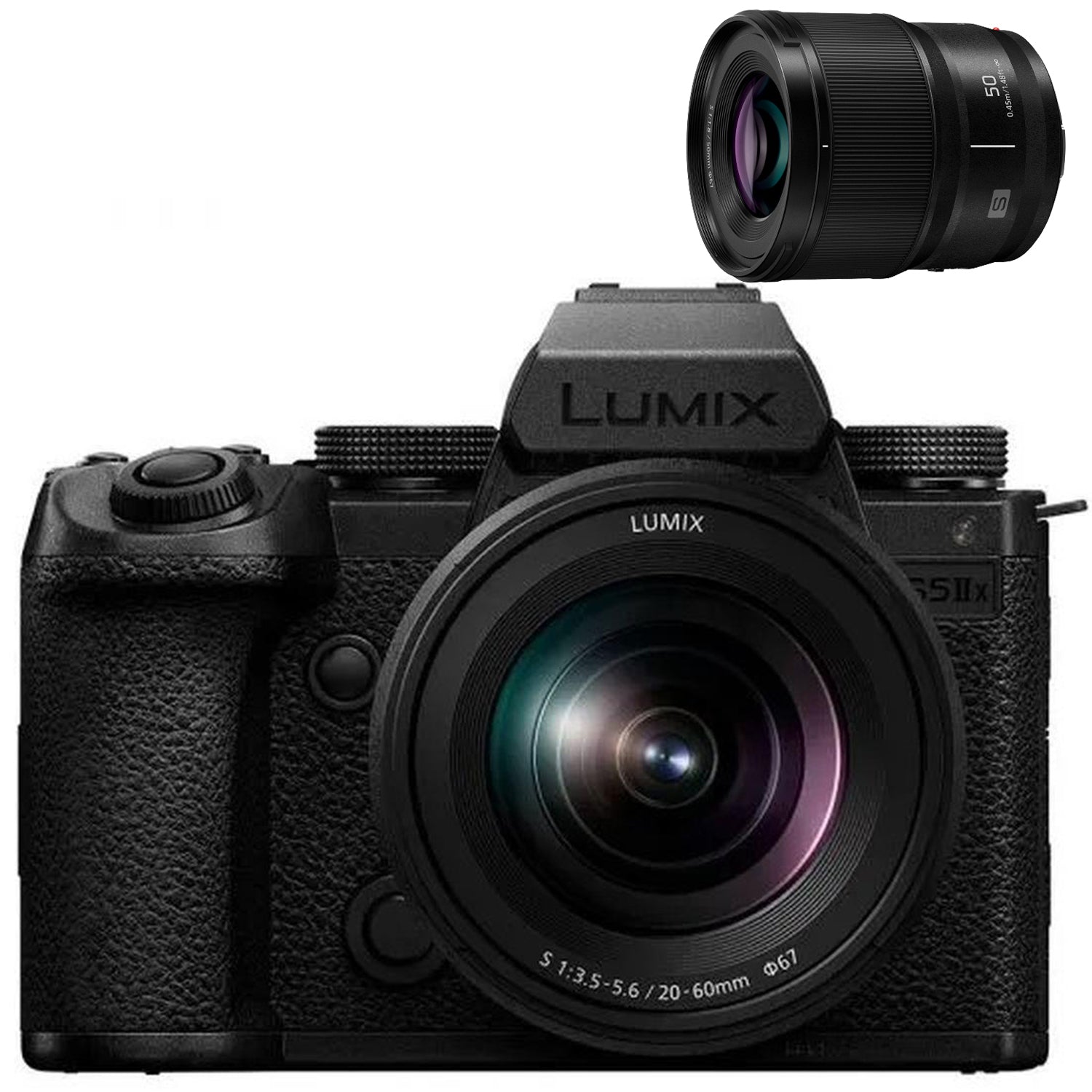 Panasonic Lumix S5 MIIX + 20-60mm + kit 50mm - Garanzia Fowa 4 anni - Cine Sud è da 48 anni sul mercato! 7S5X22