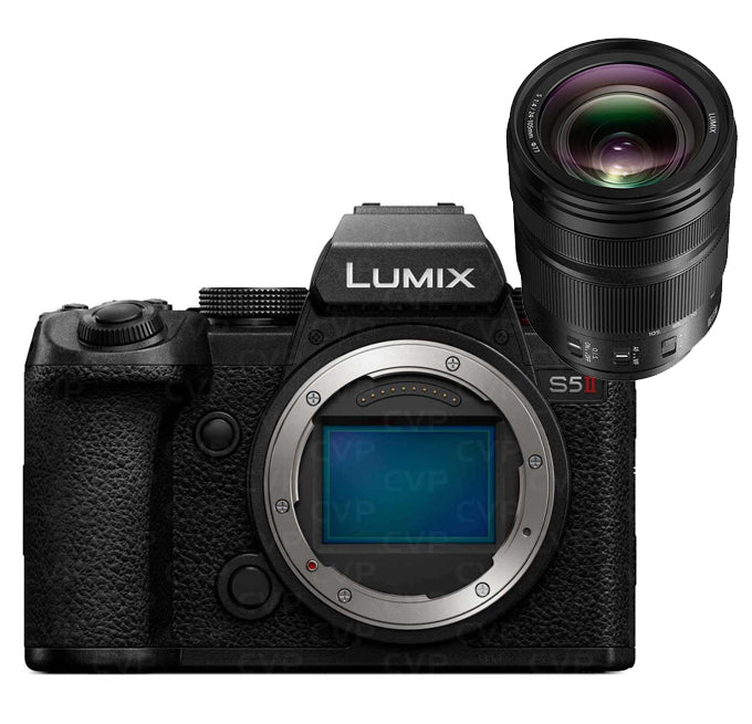 Lumix S5 MII  24-105mm- Garanzia Fowa 4 anni - Cine Sud è da 47 anni sul mercato! 7S5M23