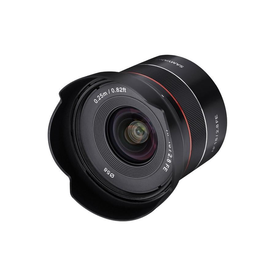 Samyang AF 18mm F2.8 FE Attacco Sony E  - Gar. Fowa Italia 5 anni - Cine sud è da 47 anni sul mercato! SYA7SE -sicb07