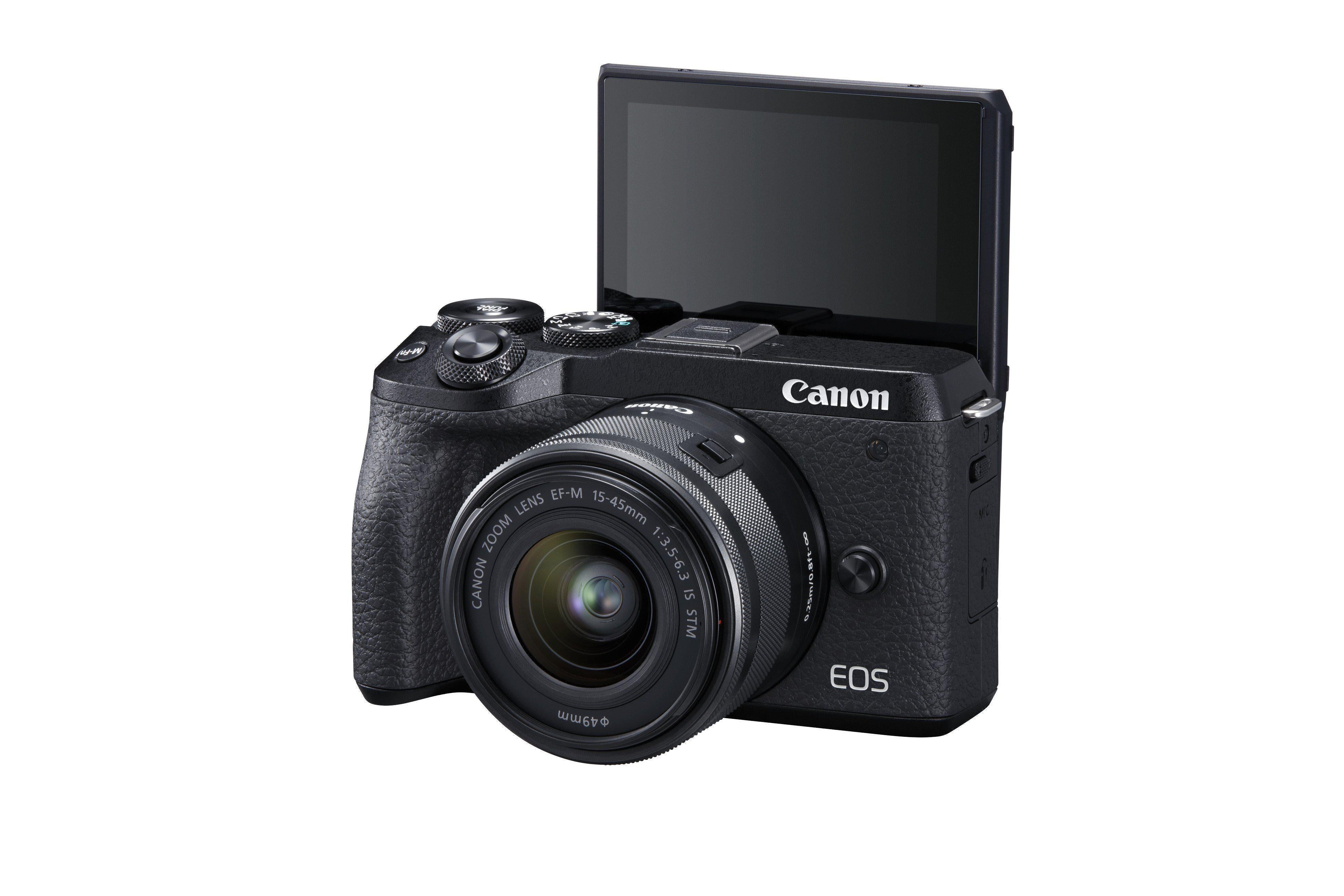 Canon EOS M6 mark II + 15-45mm + evf - Gar. Canon Italia - Cine Sud è da 47 anni sul mercato!