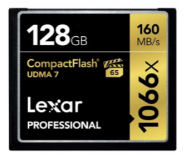 SCHEDA LEXAR 128G8 1066X CF PRO UDMA7 - CINE SUD È DA 45 ANNI SUL MERCATO!  932853
