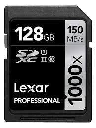 Lexar Professional 128GB 1000x SDXC UHS-II