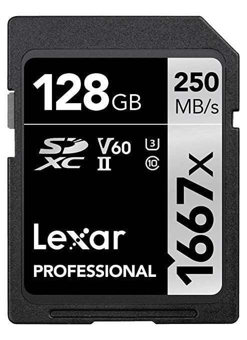 Lexar Professional 128GB 1667x SDXC UHS-II