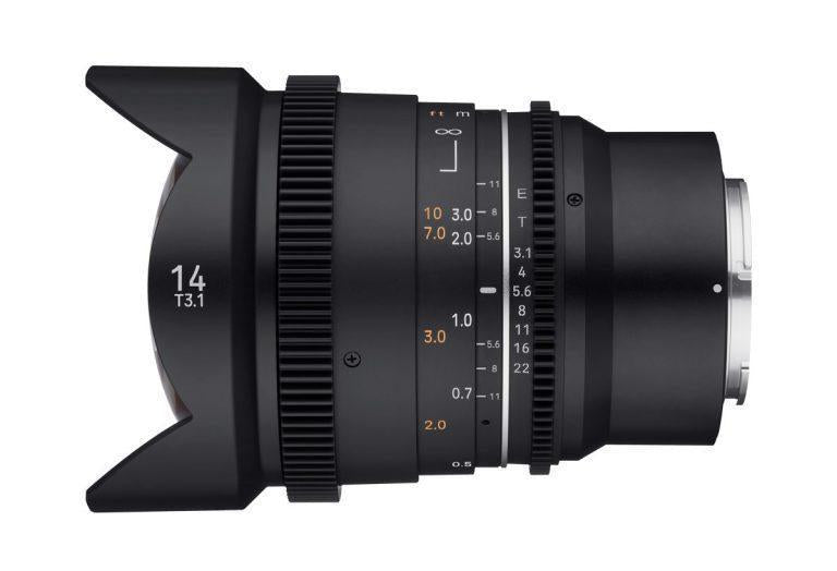 Samyang 14mm T3.1 VDSLR MK II Canon EF - Garanzia Fowa 5 anni - Cine Sud è da 47 anni sul mercato! SY1V2C