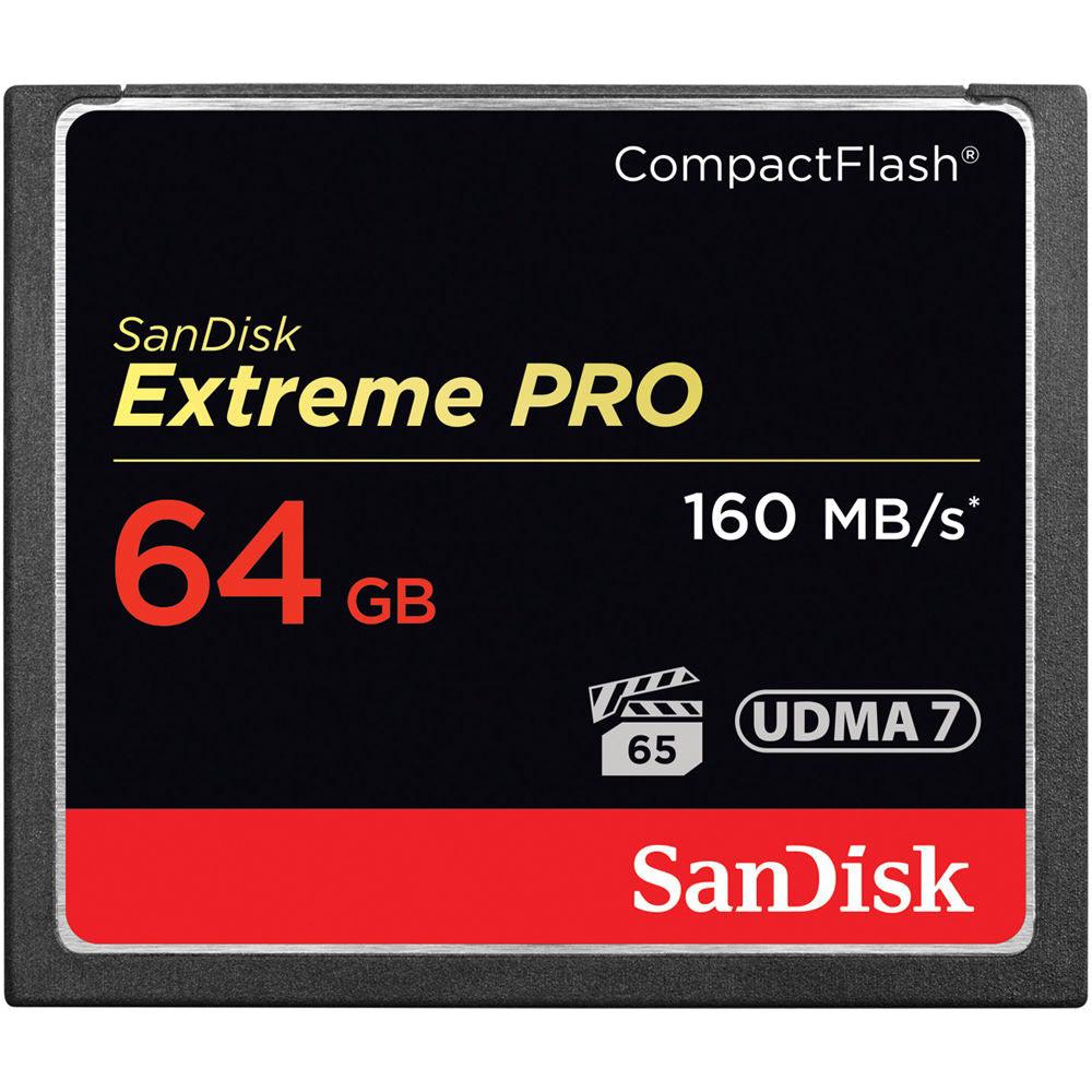 Sandisk Extreme Pro Compact Flash Card 160MB/s 64GB