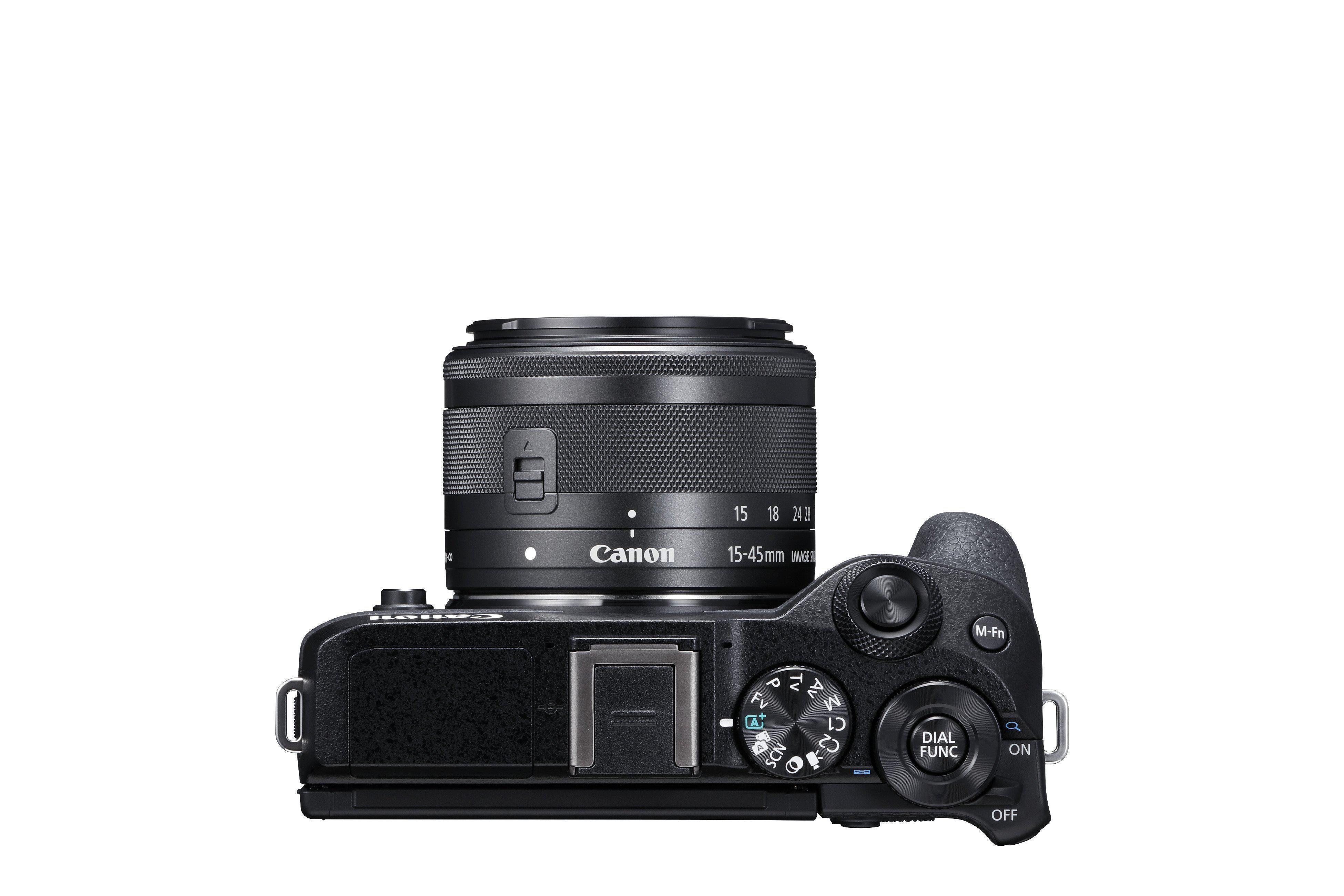 Canon EOS M6 mark II + 15-45mm + evf - Gar. Canon Italia - Cine Sud è da 47 anni sul mercato!