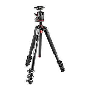 Manfrotto Kit 190GO Nero 4 sezioni in carbonio con testa a sfera  - Cine Sud è da 46 anni sul mercato! -  MK190GOC4TB-BH
