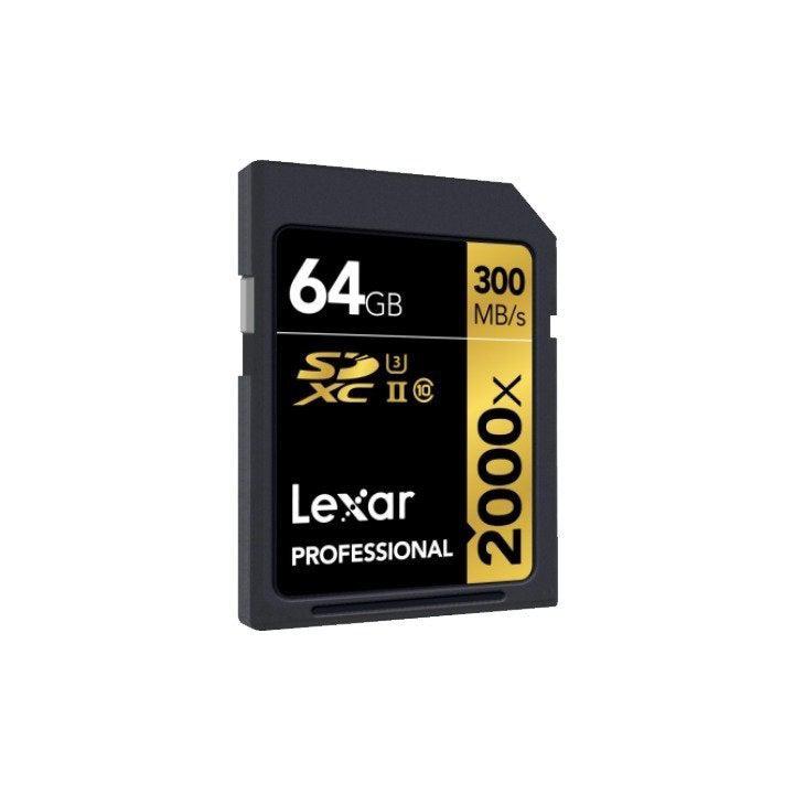 Lexar Professional 2000x SDHC/ SDXC Schede UHS-II 64GB