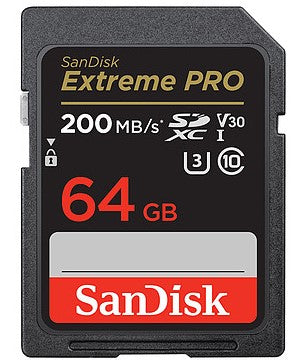 Sandisk Sec. Dig. Extreme Pro 64GB XC(V30,U3,UHSI,C10,200MB 3101151