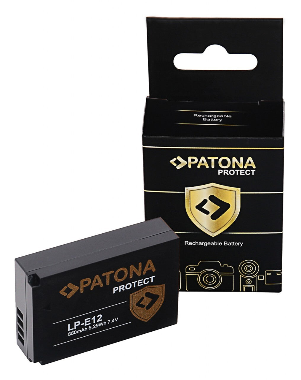 PATONA PROTECT BATTERY CANON EOS M50 EOS-M50 LPE12 - 1044119