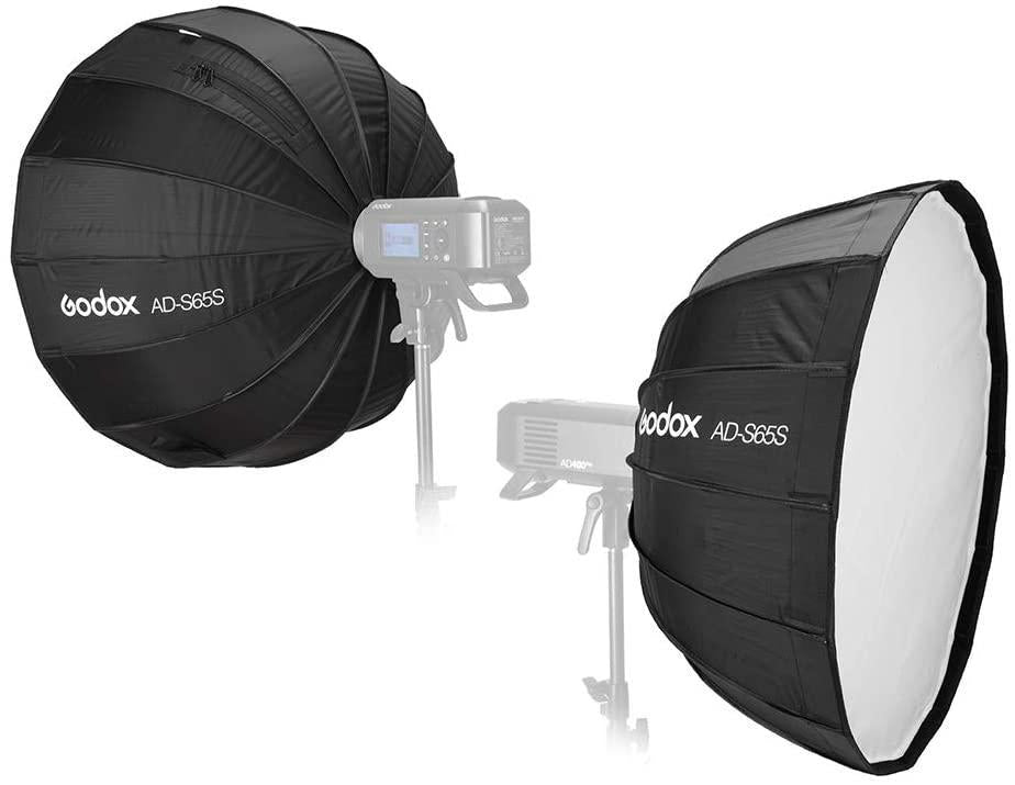 GODOX Softbox 65cm Silver per AD400PRO Attacco proprietario- -Garanzia Italia 3ANNI - Cine Sud è sul mercato da 46 anni!