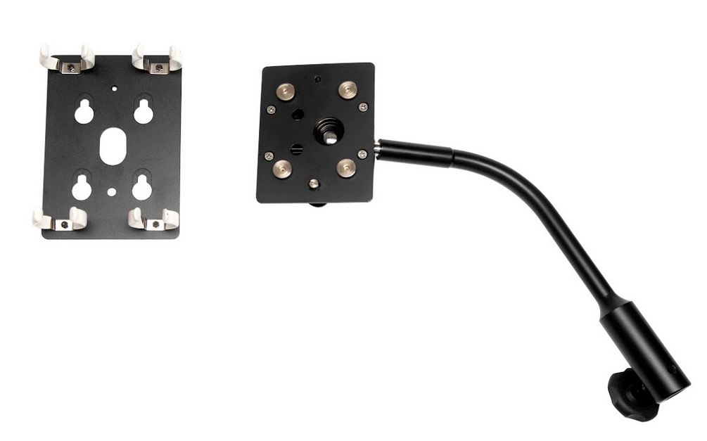 Nanlite Piastra Holder per 2 tubi con testa a sfera - Cine Sud è da 47 anni sul mercato! 2130149
