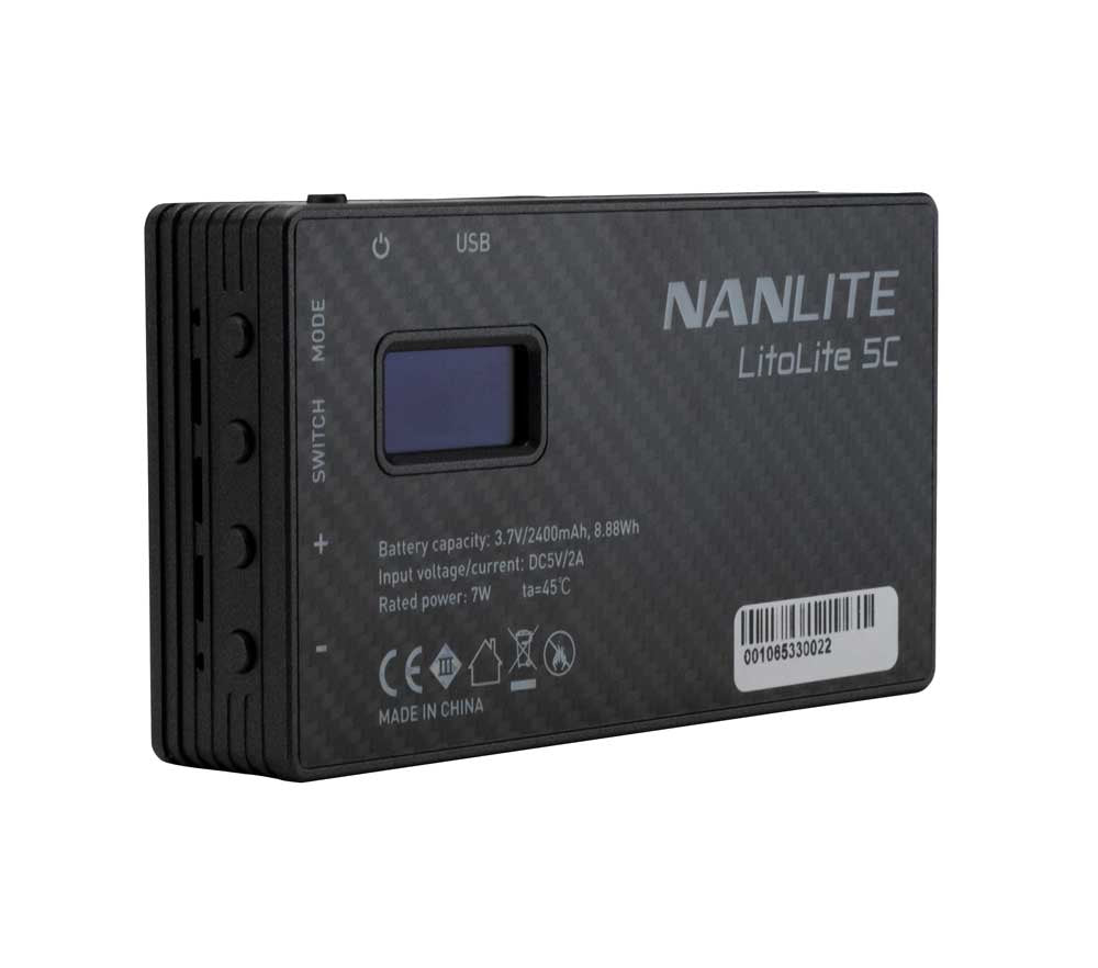 Nanlite LitoLite 5C RGBWW luce Led Portatile 7w - Cine Sud è da 47 anni sul mercato! 2130198