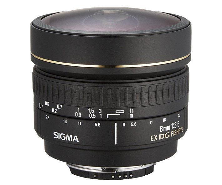 Sigma 8mm f3.5 EX DG AF Circular Fisheye - NIKON F - Garanzia M-trading 3 anni! Cine Sud è da 46 anni sul mercato! 6030493