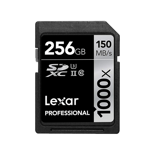 Lexar Professional 256GB 1000x SDXC UHS-II