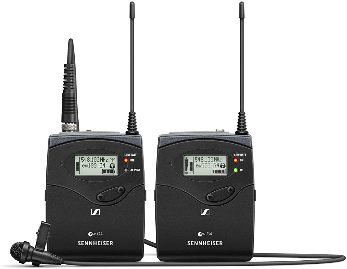 EW112-P G4 Kit radiomicrofono Sennheiser rx portatile tx lavalier - CINE SUD È DA 45 ANNI SUL MERCATO! SENEW112