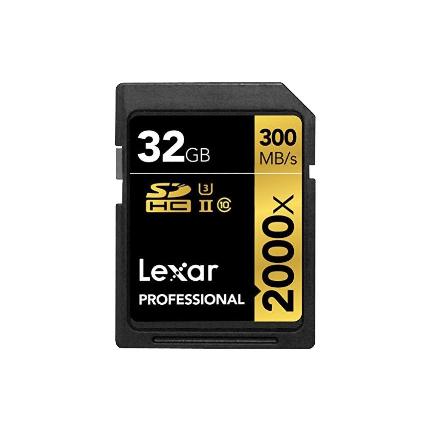 Lexar Professional 2000x SDHC/ SDXC Schede UHS-II 32GB