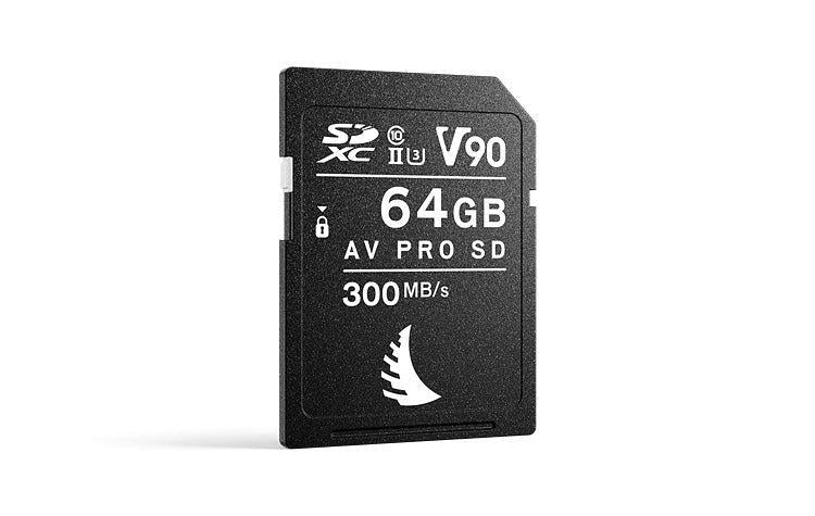 ANGELBIRD SD 64GB V90 AVP064SD 300 MB/s