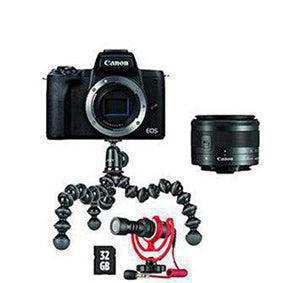 Canon M50 Mark II Black Vlogger Kit -Gar. Canon Italia -Cine Sud è da 48 anni sul mercato- 4728C048