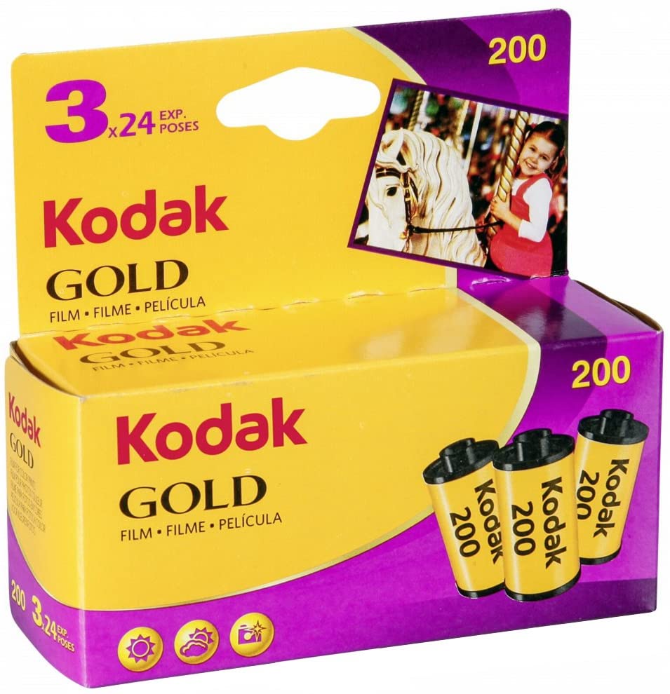 KODAK KK080 GOLD 200 GB135-36 GB-VT - Confezione da 3 KK0806