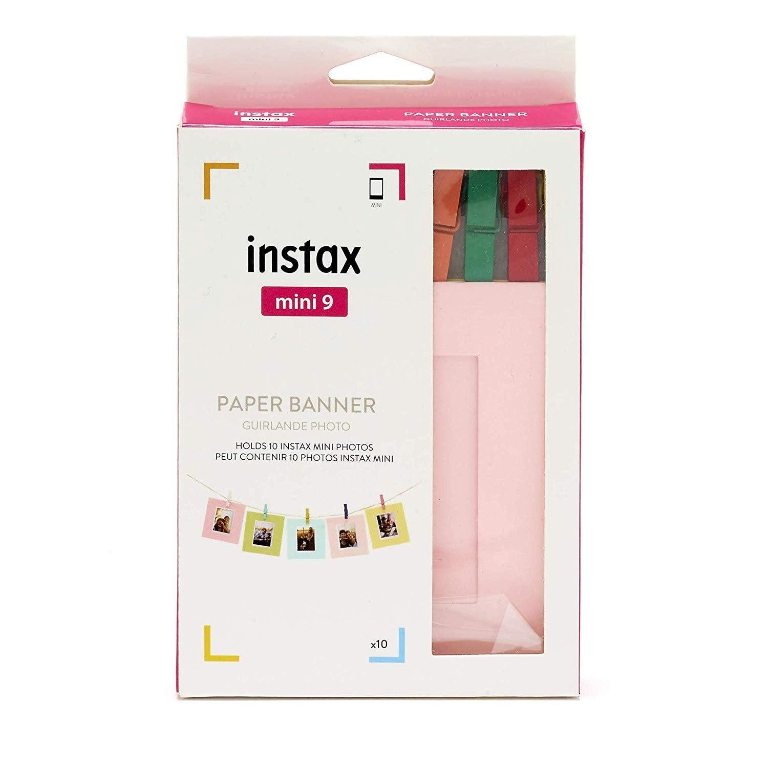 paper banner instax