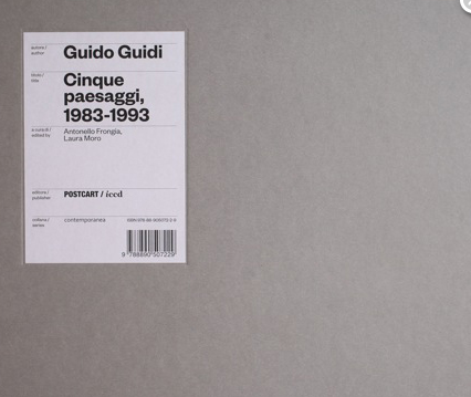 CINQUE PAESAGGI 1983-1993 DI G.GUIDI