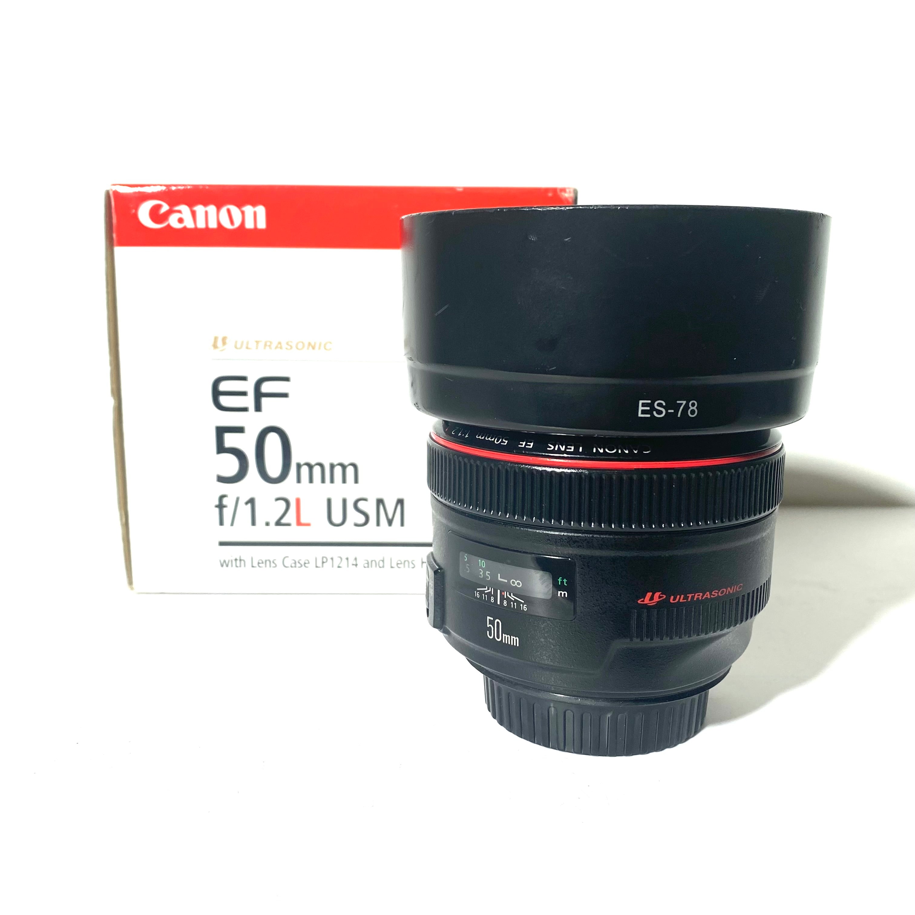 Canon Ef 50mm f/1.2L USM usato