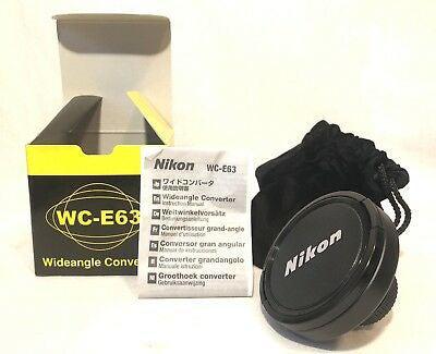 Nikon wideangle Converter Lens WC-E63