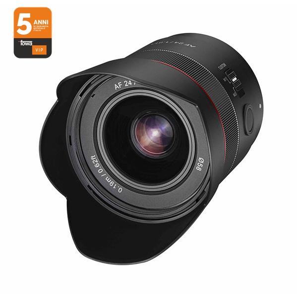 DEMO Samyang AF 24mm F1.8 SONY FE - garanzia Fowa 5 anni - Cinesud è da 47 anni sul mercato!