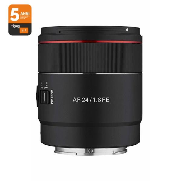 DEMO Samyang AF 24mm F1.8 SONY FE - garanzia Fowa 5 anni - Cinesud è da 47 anni sul mercato!