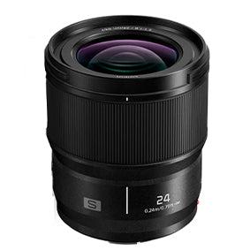 Panasonic Lumix S 24mm F1.8 - Garanzia Fowa 4 anni - Cine Sud è da 48 anni sul mercato! 7OBS24