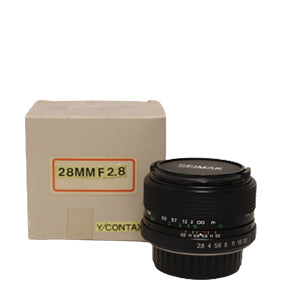 Seimar 28 mm f2.8 usato for Y/Contax- Gar. 1 anno