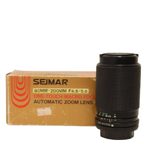 Seimar 80mm-200mm F4.5-5.6 x Canon - Gar. 1 anno