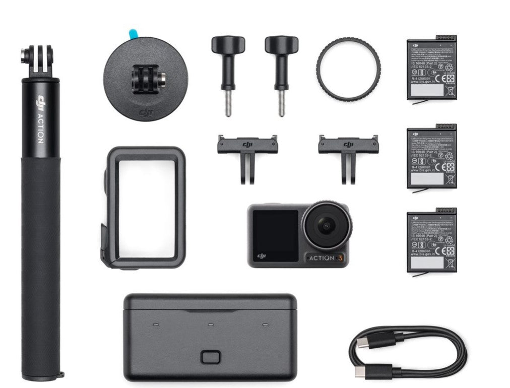 Dji Osmo Action 3 Adventure Combo - Garanzia Nital - Cine Sud è da 47 anni sul mercato! DJAC3A