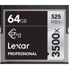 Lexar 64GB 3500x pro CFast