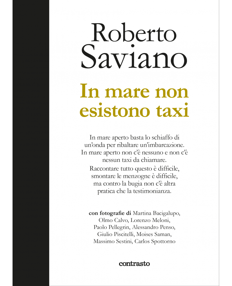 In mare non esistono taxi - Roberto Saviano