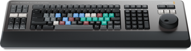 DaVinci Resolve Editor Keyboard Blackmagic