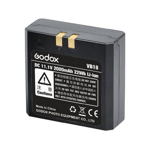 Godox batteria VB18 per flash V860 / V860 II - Garanzia Italia 3 anni - Cine Sud è da 48 anni sul mercato! 0279223