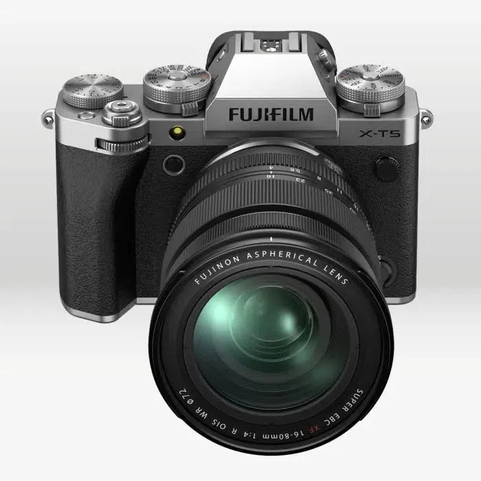 Fujifilm X-T5 + 16-80mm F4 R OIS WR - Garanzia Fujifilm Italia - Cine Sud è da 47 anni sul mercato! -fscb