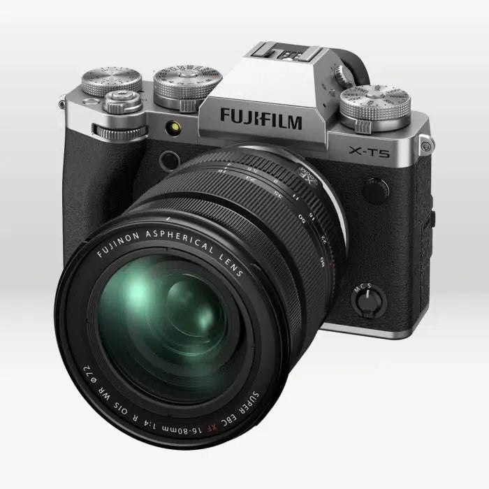 Fujifilm X-T5 + 16-80mm F4 R OIS WR - Garanzia Fujifilm Italia - Cine Sud è da 47 anni sul mercato! -fscb
